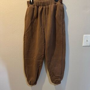 Brown Jogger Sweatpants